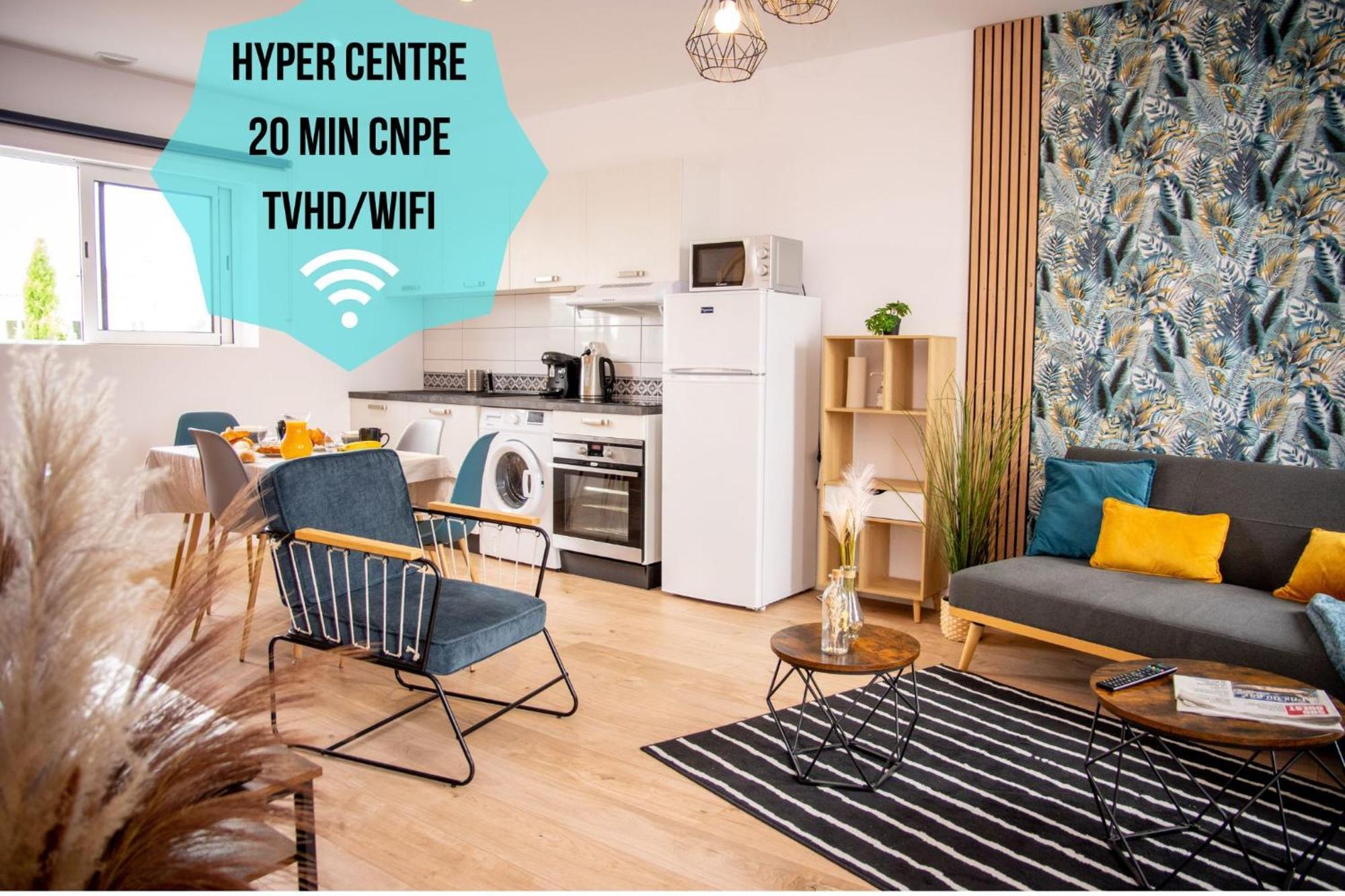 Apartamento Duplex Cocoon - 10 Min De Blaye - 20 Min Cnpe - Wifi - Tv Hd Saint-Seurin-de-Cursac Exterior foto