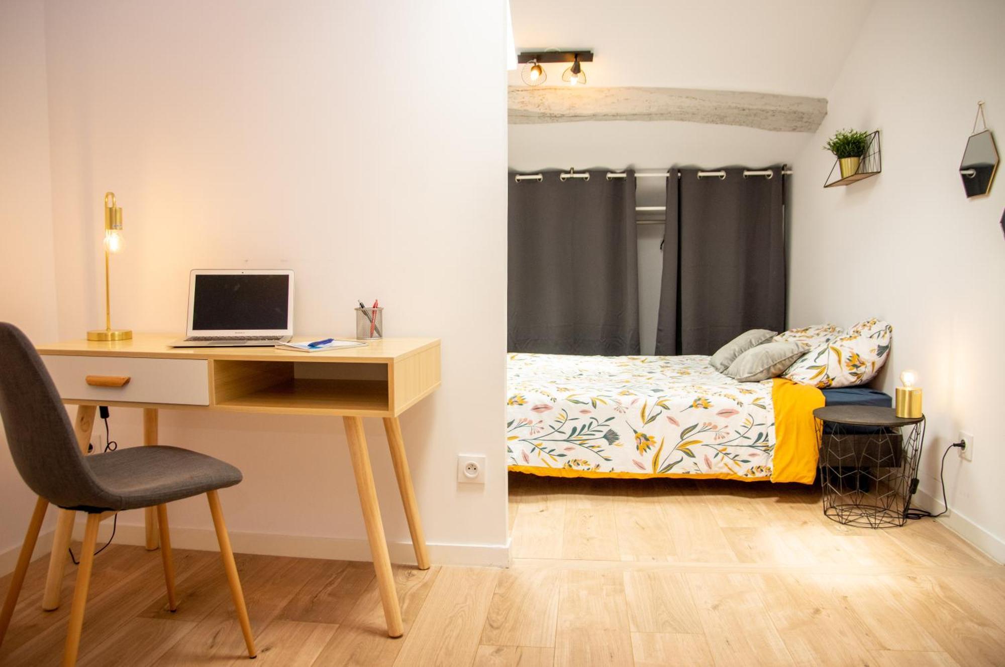 Apartamento Duplex Cocoon - 10 Min De Blaye - 20 Min Cnpe - Wifi - Tv Hd Saint-Seurin-de-Cursac Exterior foto
