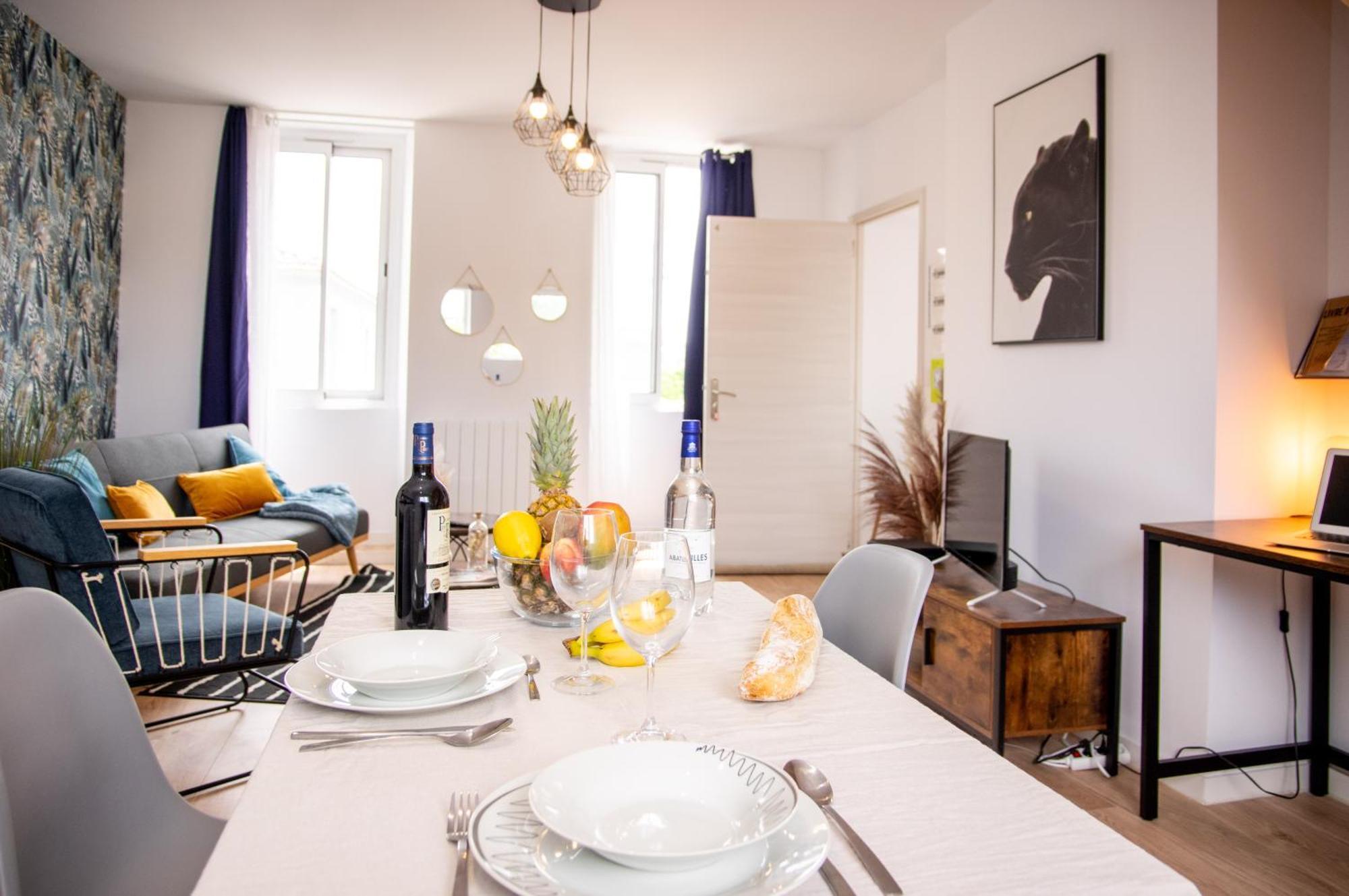Apartamento Duplex Cocoon - 10 Min De Blaye - 20 Min Cnpe - Wifi - Tv Hd Saint-Seurin-de-Cursac Exterior foto